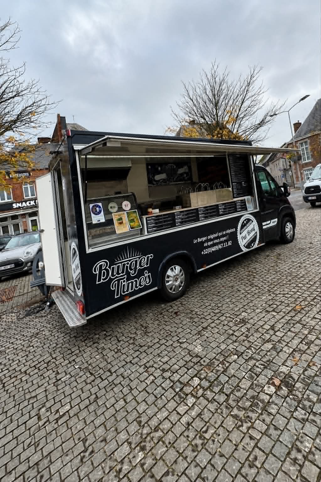Le food truck Burger Time's sur la route